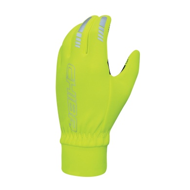 Chiba Fahrrad Handschuh Thermofleece neongelb - 1 Paar